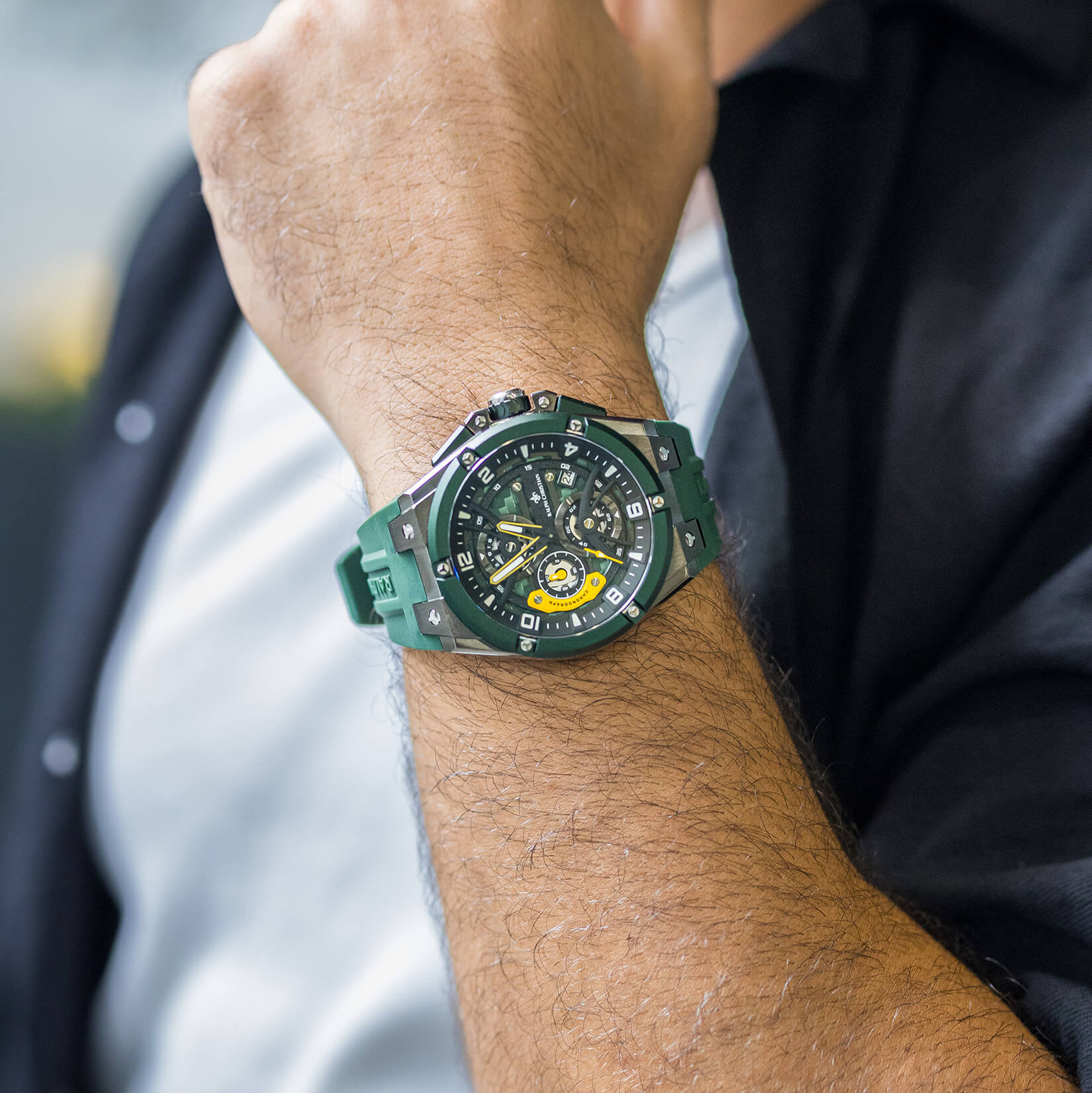 The Apex Chrono - Heritage Green