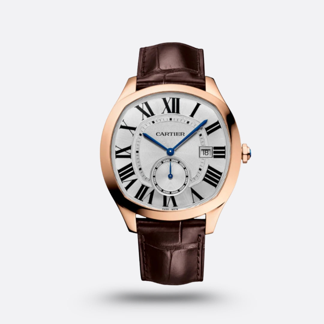 Meridian Cushion Dress Watch — Brown