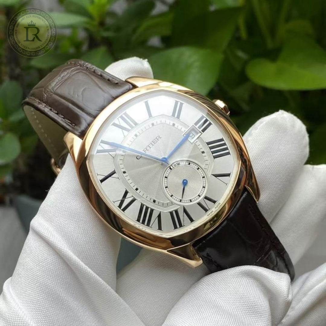 Meridian Cushion Dress Watch — Brown