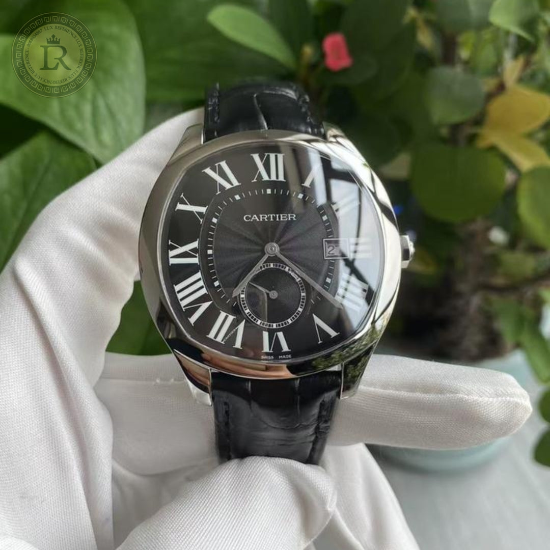 Meridian Cushion Dress Watch — Black Dial