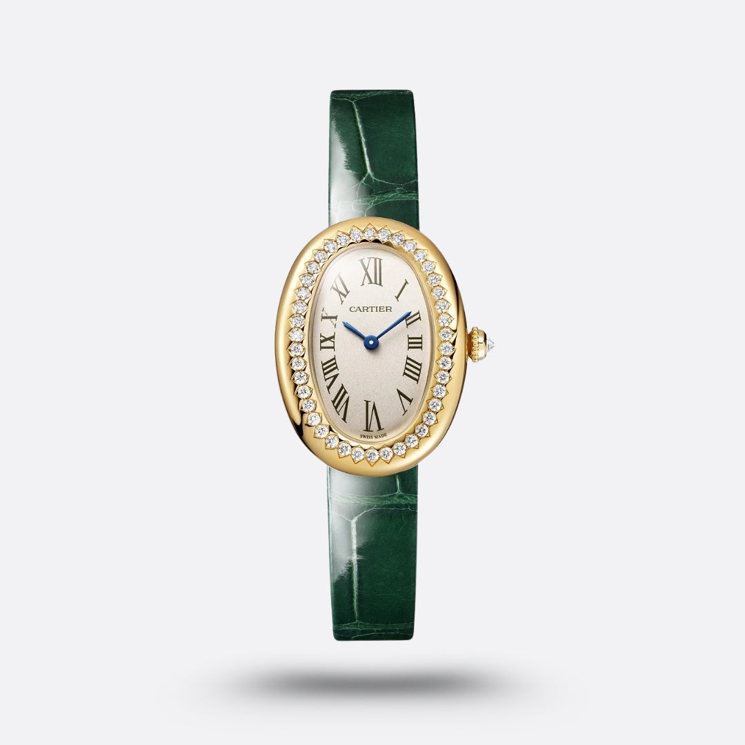 Meridian Oval Dress Watch — Green
