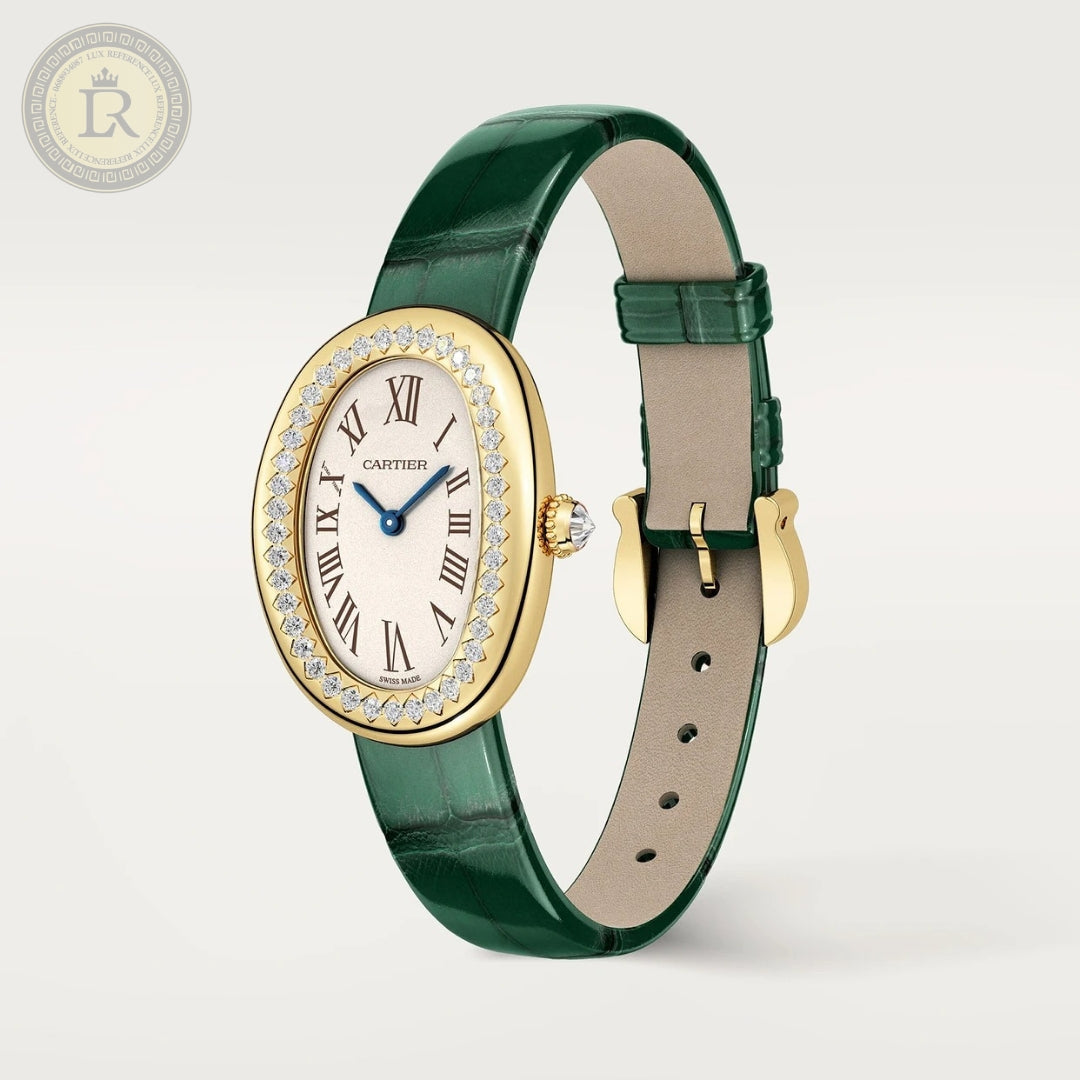 Meridian Oval Dress Watch — Green
