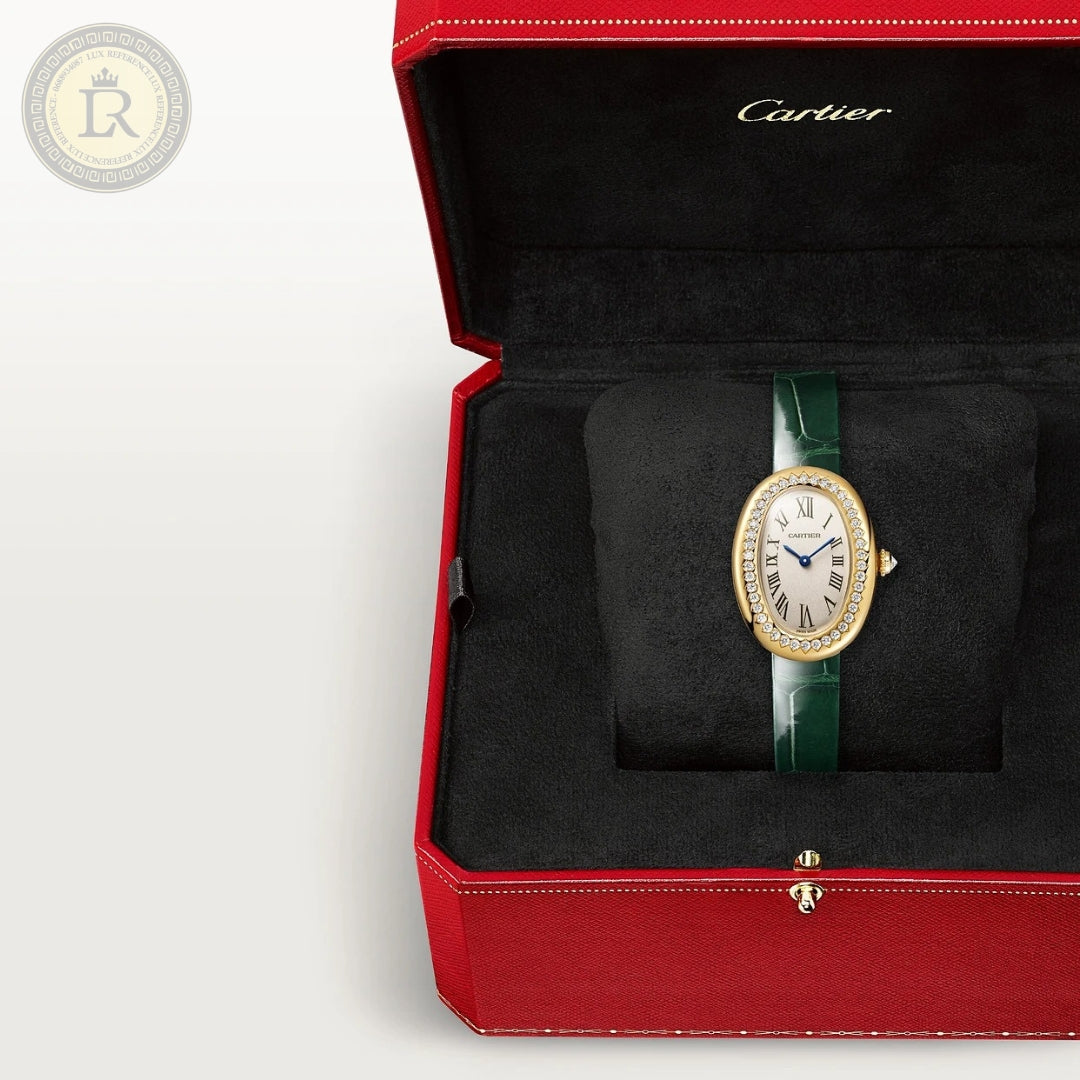 Meridian Oval Dress Watch — Green
