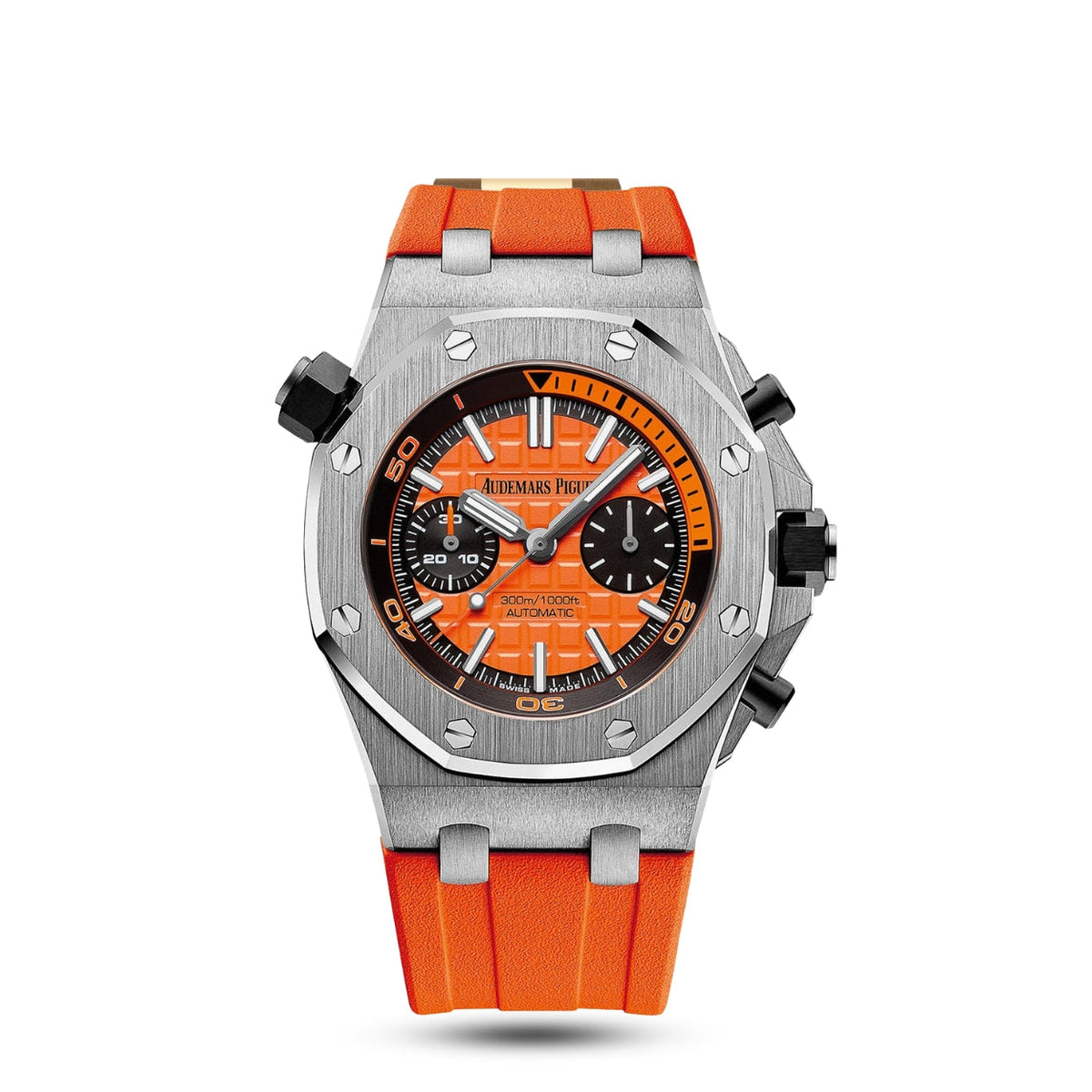 Meridian Offshore Diver Chronograph 44mm — Orange