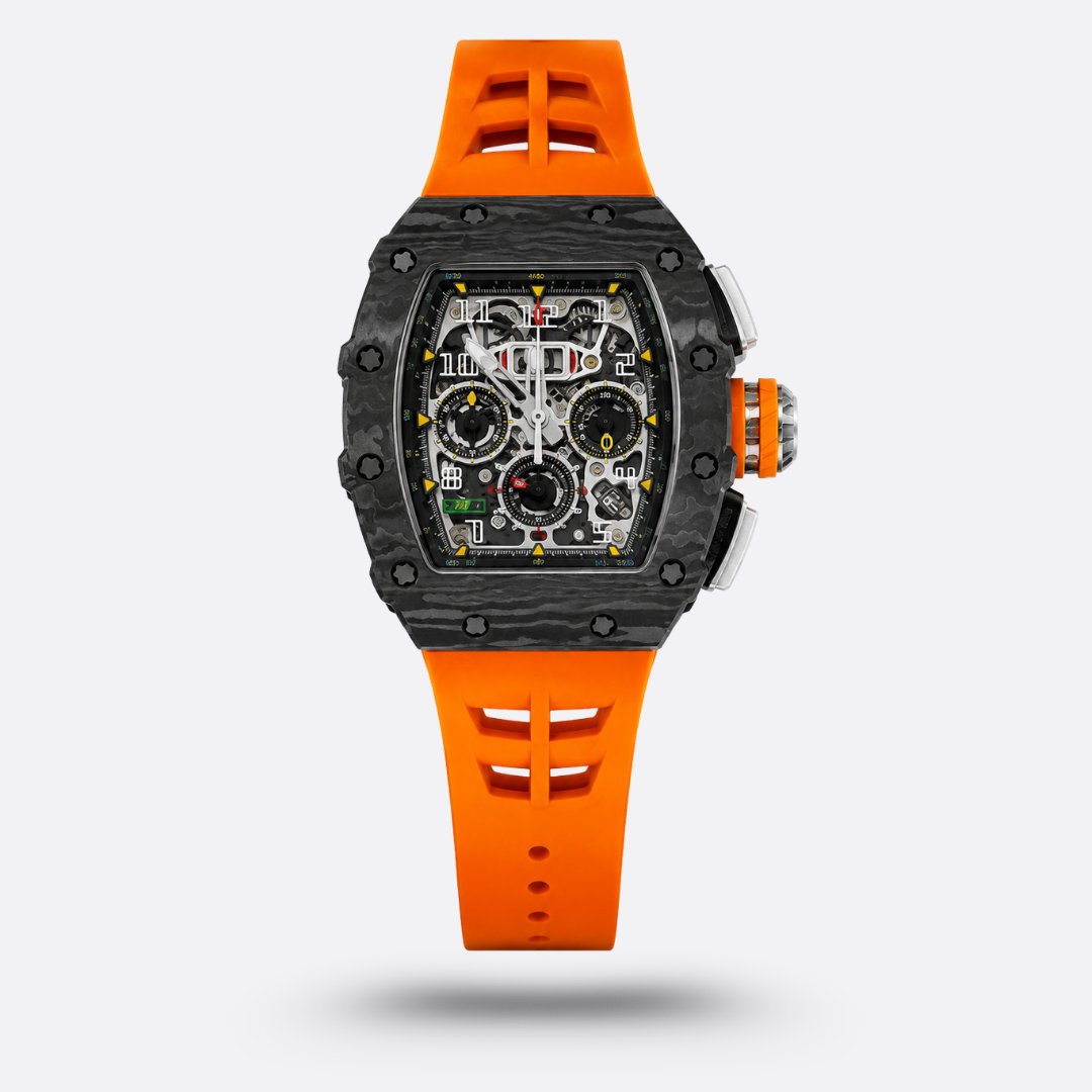 Meridian Skeleton Tonneau Sport — Bright Orange Strap