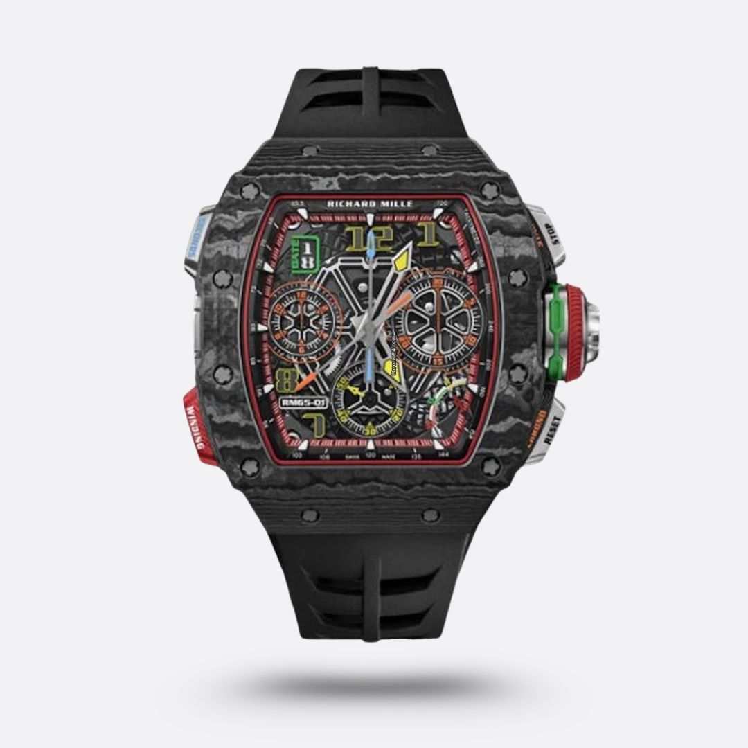 Meridian Skeleton Tonneau Sport — Carbon, Black Strap