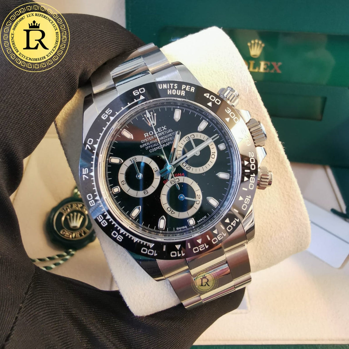 Meridian Racing Chronograph — Black Dial (Men's)