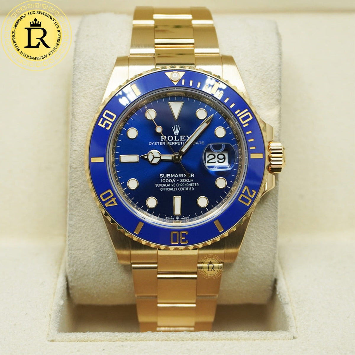 Meridian Diver Pro Date — Yellow Gold