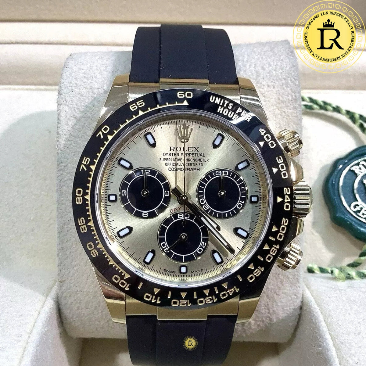 Meridian Racing Chronograph — Gold