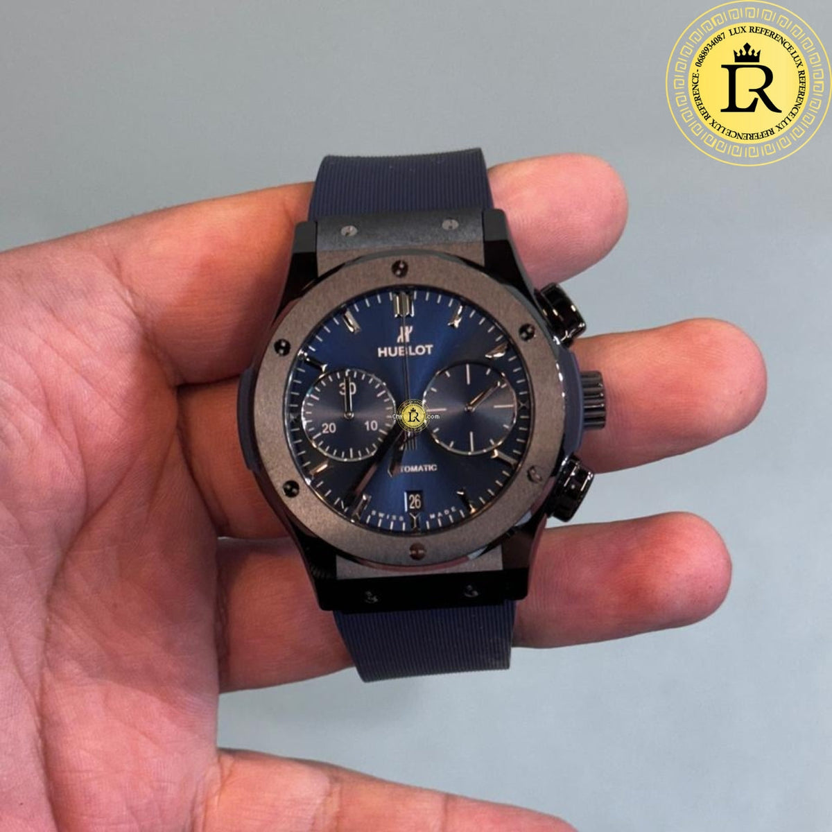 Meridian Fusion Sport Chronograph — Ceramic Blue