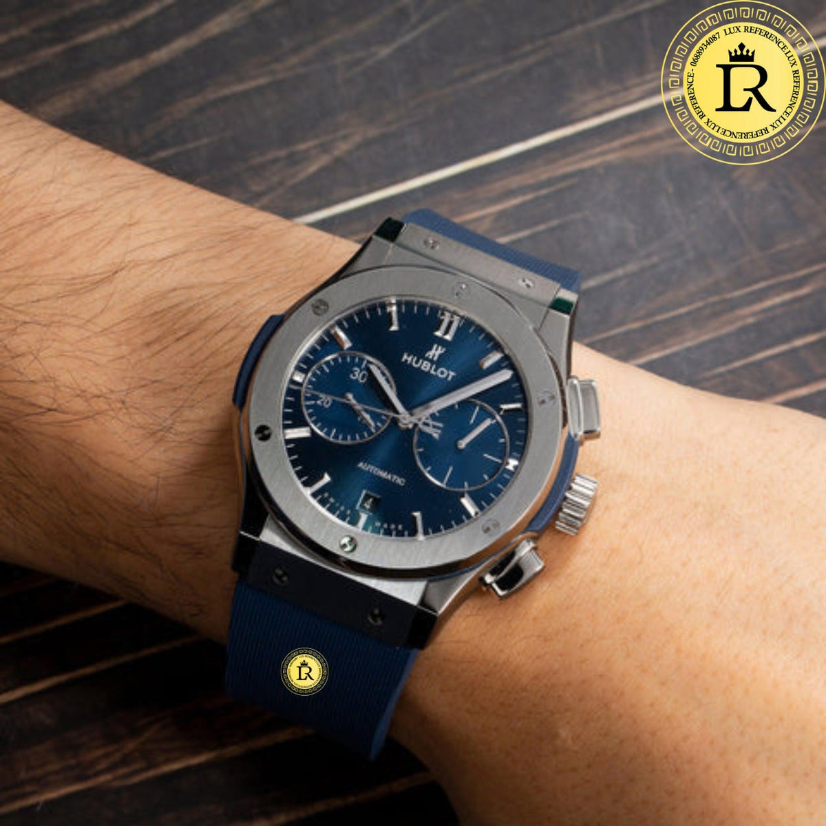 Meridian Fusion Sport Chronograph Titanium — Blue