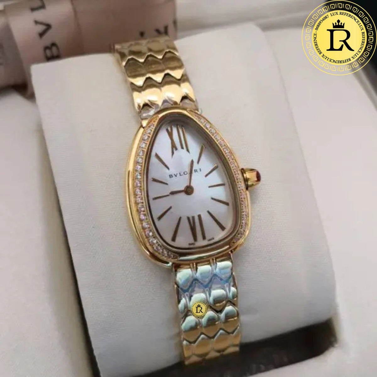 Meridian Serpent Bracelet — Gold