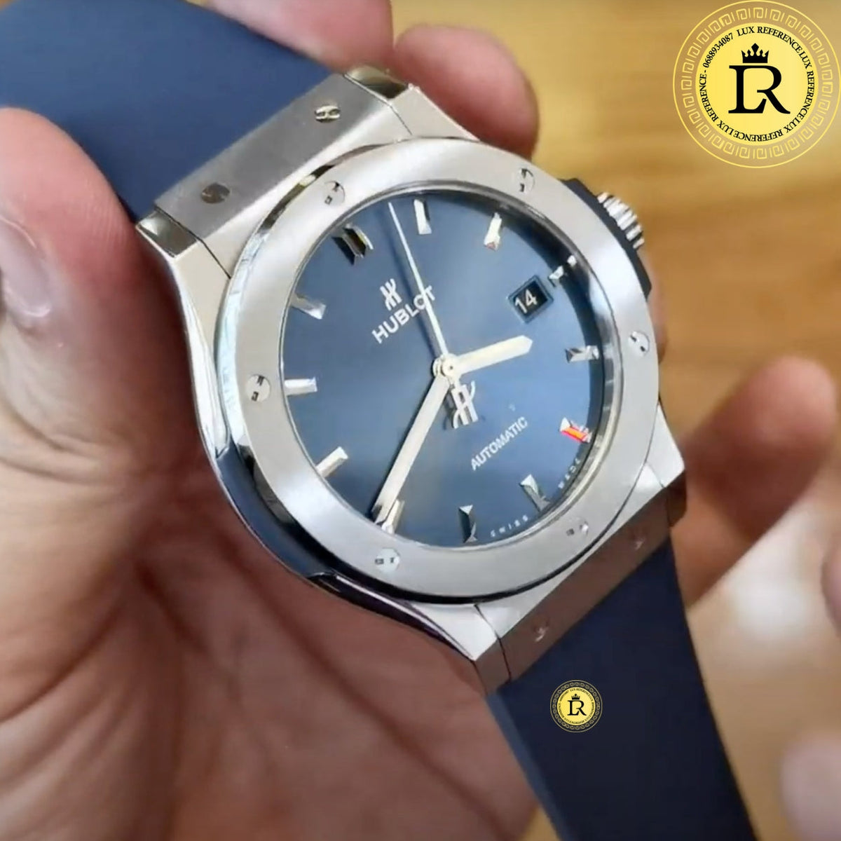 Meridian Fusion Sport Titanium 42mm — Blue