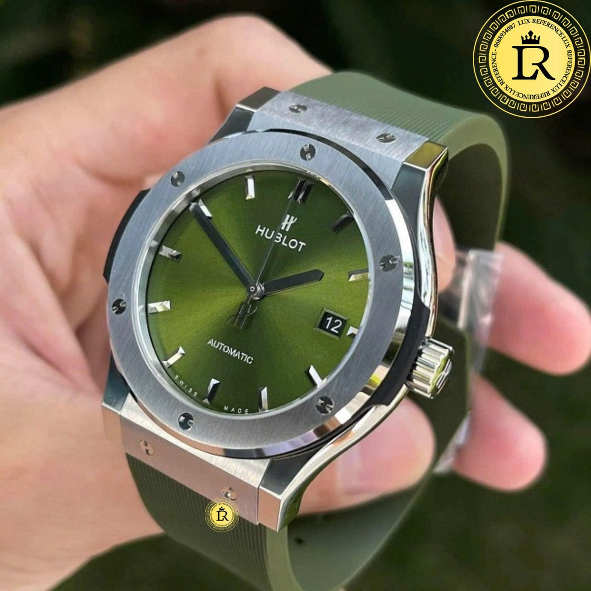 Meridian Fusion Sport Titanium 42mm — Green
