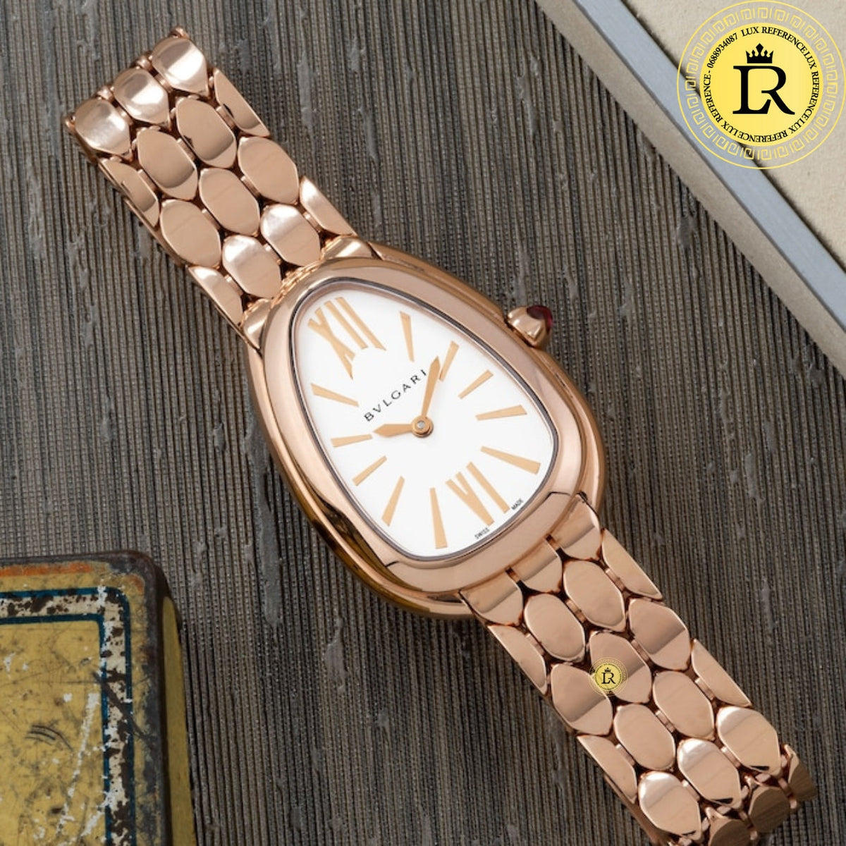 Meridian Serpent Bracelet — Gold