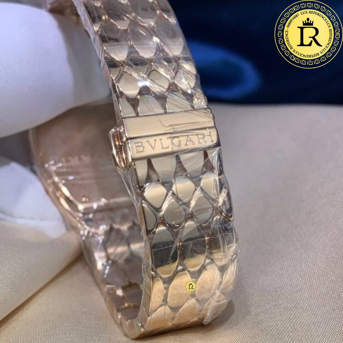 Meridian Serpent Bracelet — Gold