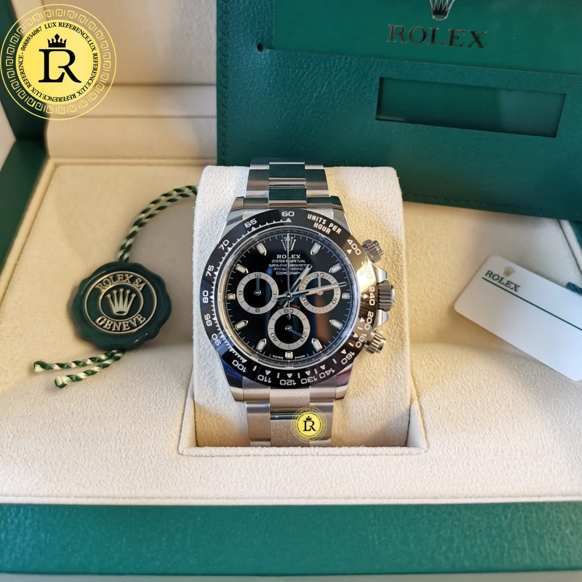 Meridian Racing Chronograph — Black Dial (Men's)