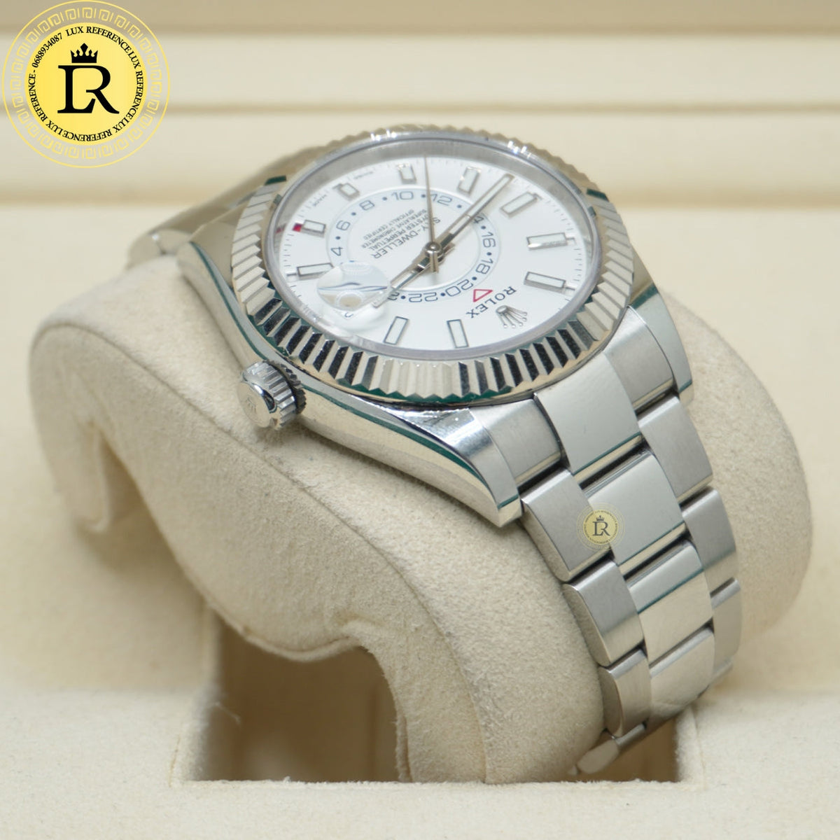 Meridian Dual-Time Pilot 40mm — White Dial