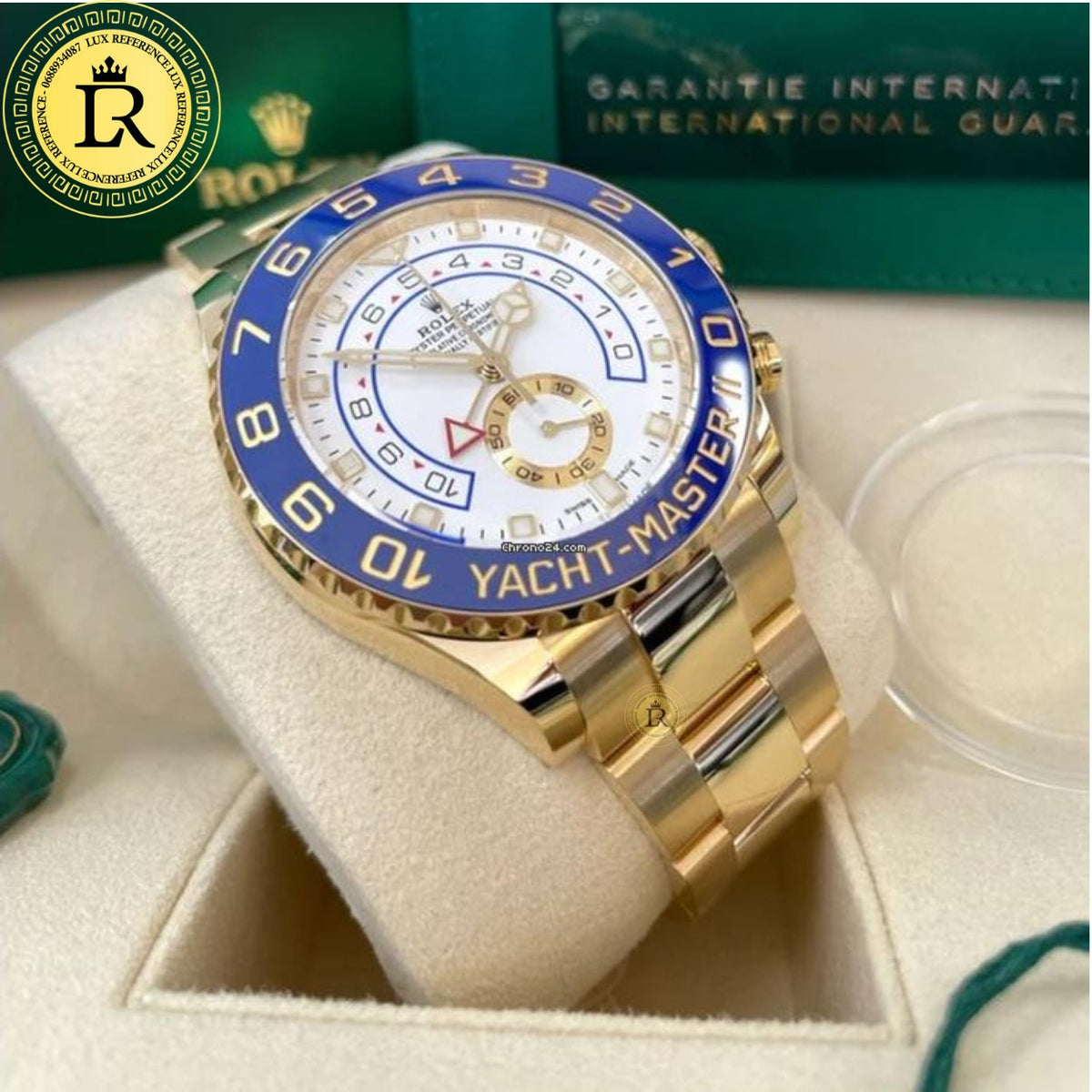 Meridian Yacht Sport II 44mm — Ceramic Bezel (Men's)
