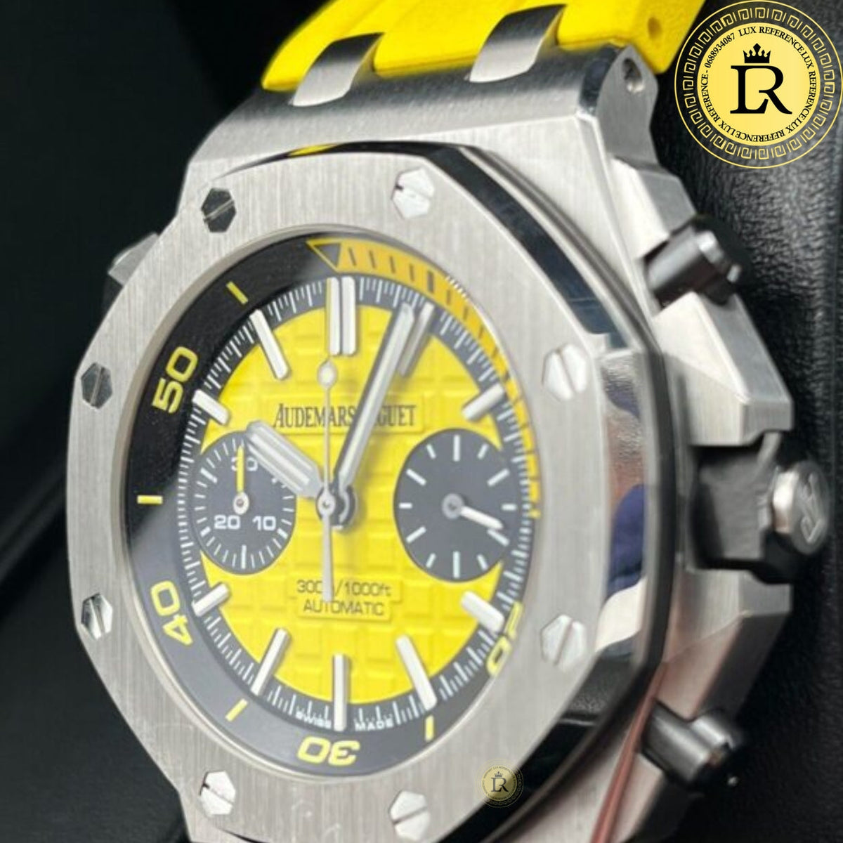 Meridian Offshore Diver Chronograph 44mm — Yellow