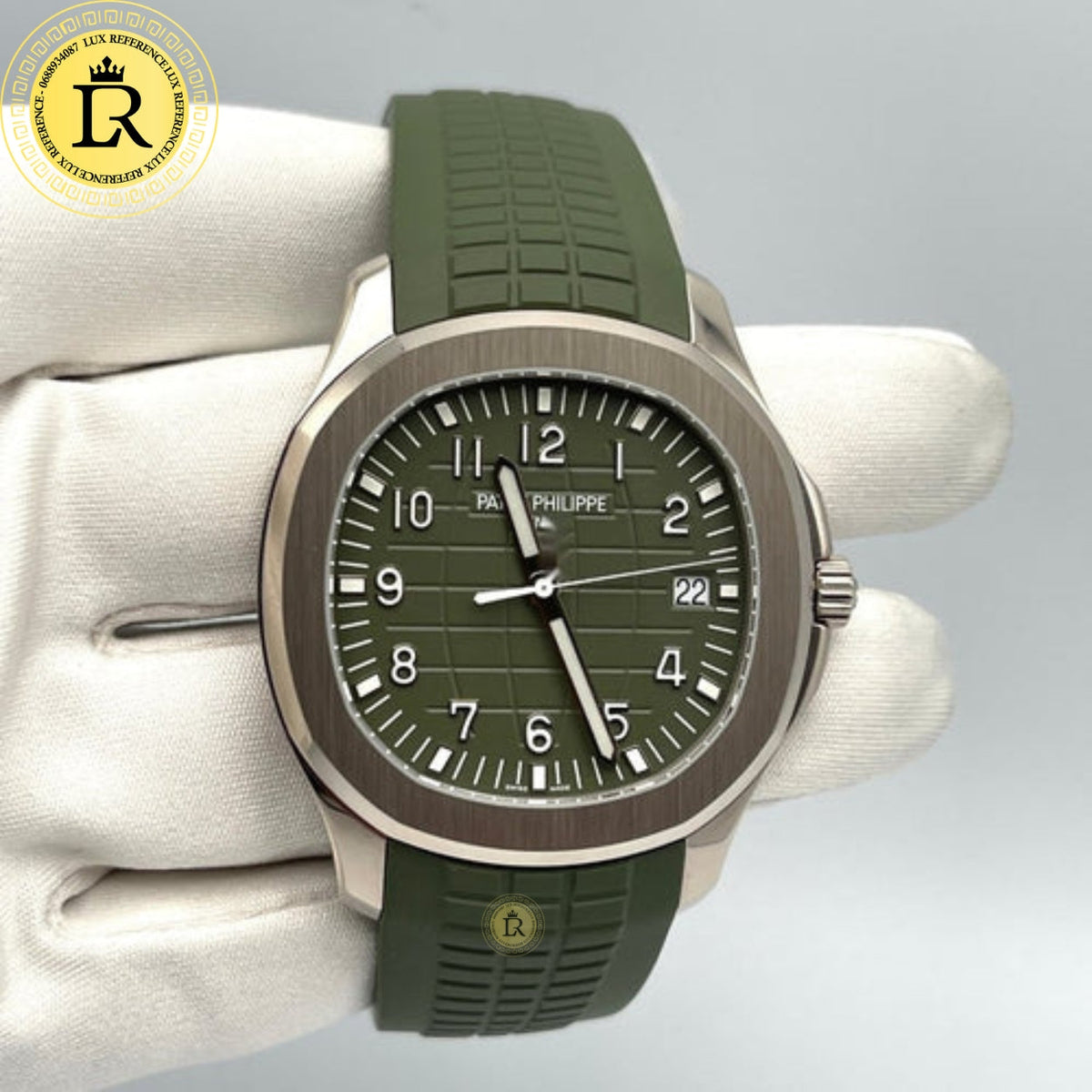 Meridian Aqua Sport — White Gold, Khaki Green
