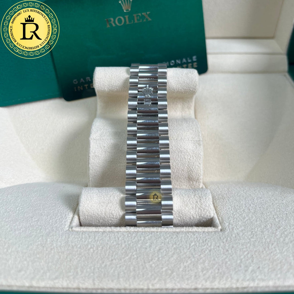 Meridian Presidential Platinum — Meteorite Dial