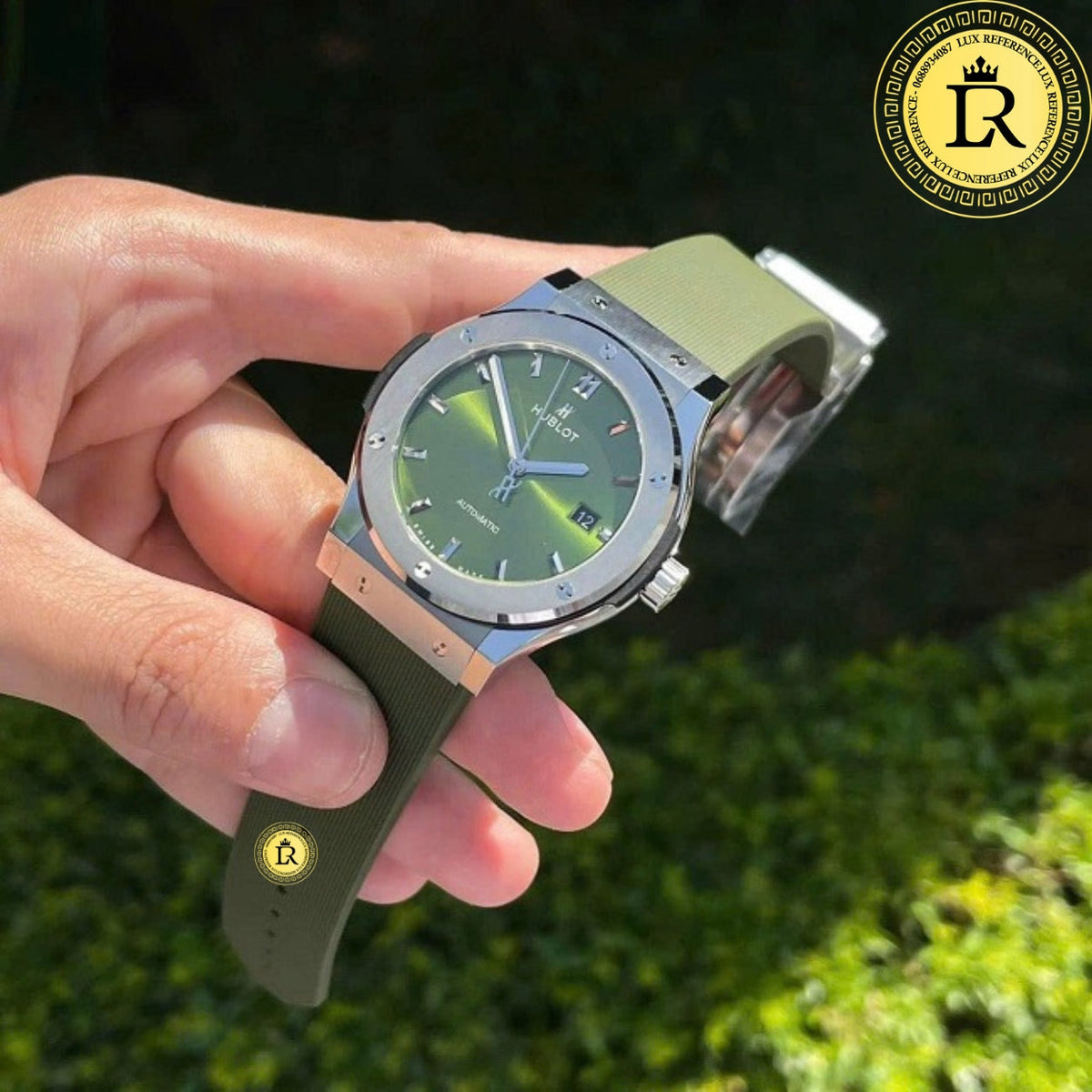 Meridian Fusion Sport Titanium 42mm — Green