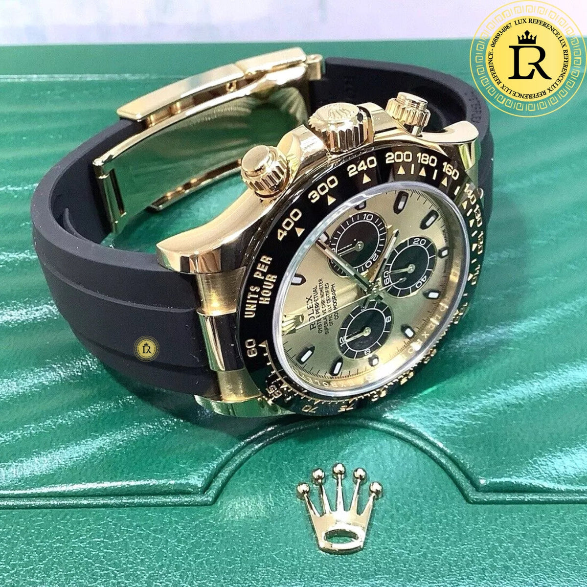 Meridian Racing Chronograph — Gold