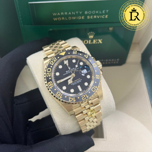Meridian GMT Voyager — Gold Link Bracelet
