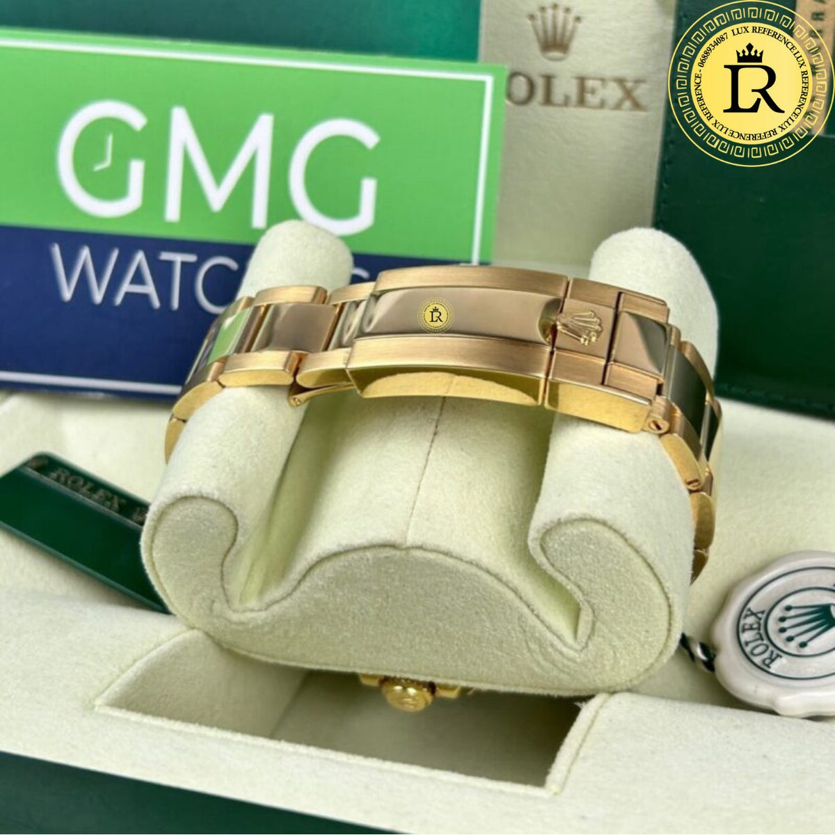 Meridian GMT Voyager — Green/Yellow Gold