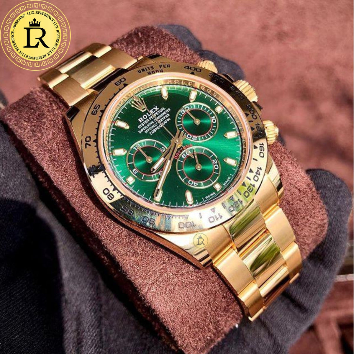 Meridian Racing Chronograph — Green Dial (Men's)