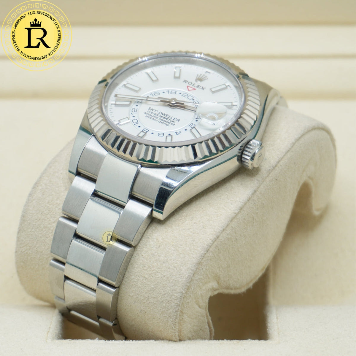Meridian Dual-Time Pilot 40mm — White Dial