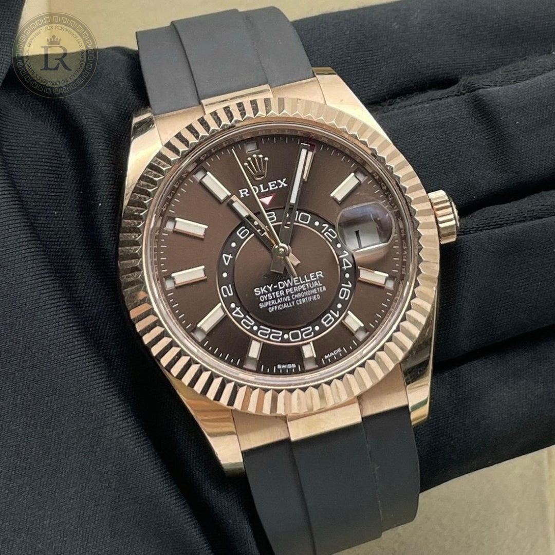Meridian Dual-Time Pilot — Brown Dial