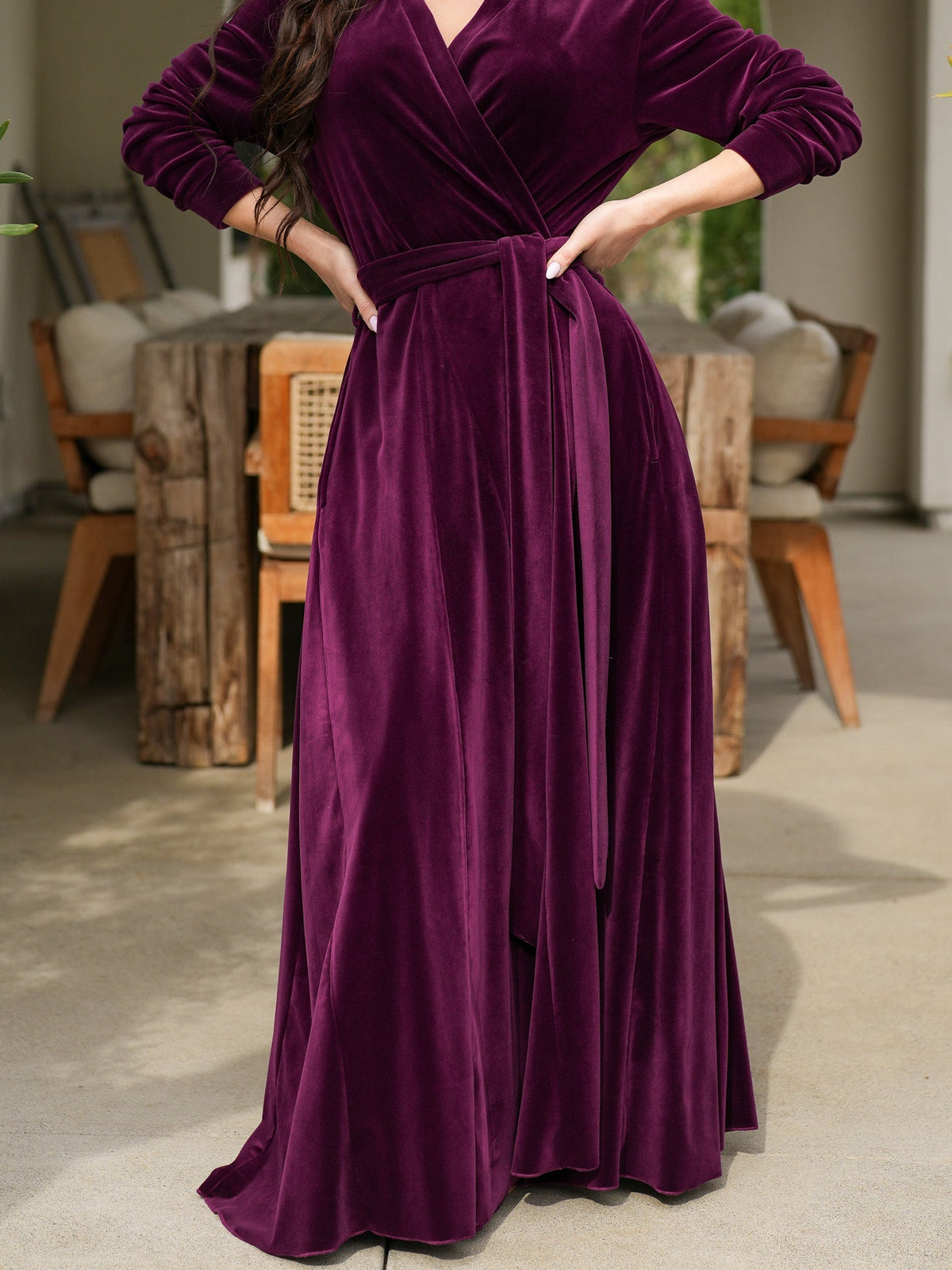 The Velvet Belle Robe