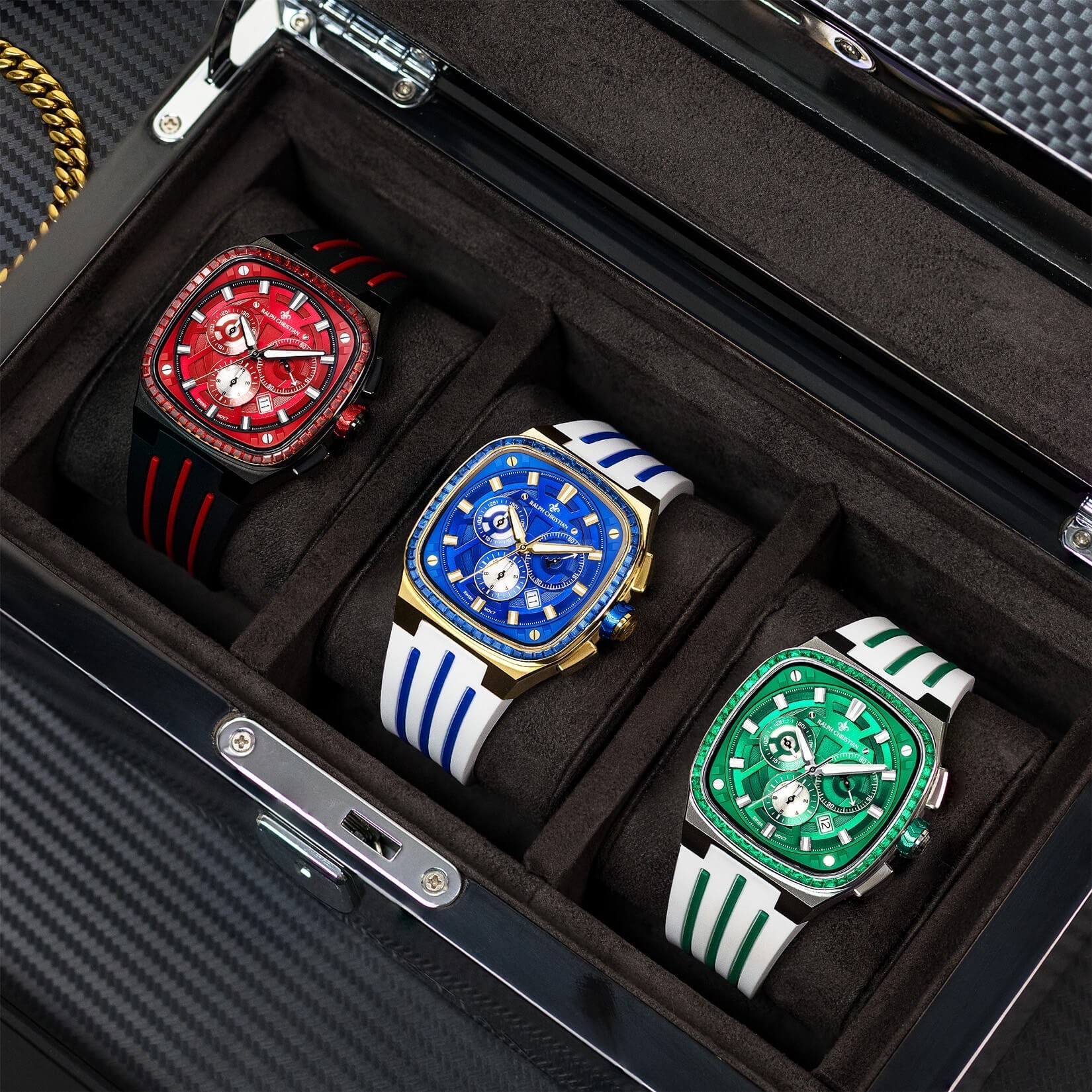 The Legacy Chrono Ice - Emerald Glacier – CHRISTIAN